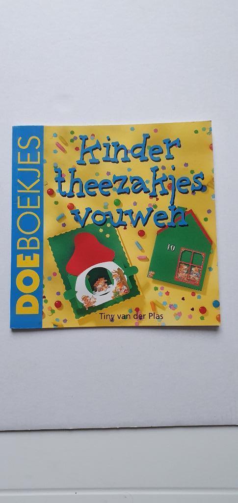 Kinder theezakjes vouwen (doe boekjes), Hobby en Vrije tijd, Theezakjes, Boek, Ophalen of Verzenden