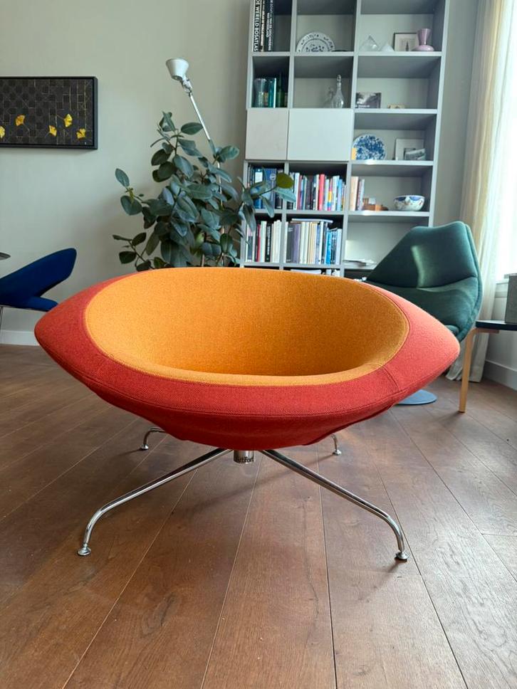 Artifort model ‘Kirk’, Huis en Inrichting, Fauteuils, Gebruikt, Overige materialen, 75 tot 100 cm, 75 tot 100 cm, Ophalen