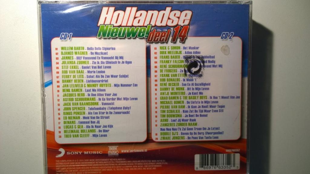 Hollandse Nieuwe! Deel 14, Cd's en Dvd's, Ophalen of Verzenden, Nieuw in verpakking, Nederlandstalig
