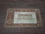 Prachtig biljet 1 gulden 1920, zilverbon van het oude type, Postzegels en Munten, Bankbiljetten | Nederland, Ophalen of Verzenden