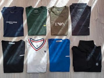 8 Heren Slim-fit merk shirts mt S Nieuwstaat  beschikbaar voor biedingen