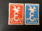 Europazegels   Uit 1958.  Gestempeld, Postzegels en Munten, Postzegels | Nederland, Ophalen of Verzenden, Na 1940, Gestempeld