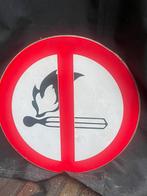 Rookverbod bord verboden  te roken  aluminium 40cm, Ophalen of Verzenden, Zo goed als nieuw