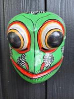 Vintage houten masker Bali Topeng kikker, Antiek en Kunst, Ophalen of Verzenden