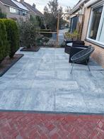 Terrastegel beton 60x60 Grezzo (grijs)  circa 11m2, Ophalen of Verzenden