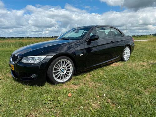 BMW 3-Serie 2.0 I 320 Cabrio Exclusive AUT 2014 Zwart, Auto's, BMW, Particulier, 3-Serie, Airbags, Airconditioning, Alarm, Bluetooth