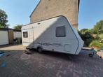 Carevelair eldorado 460 met nieuwe voortent, Caravans en Kamperen, Caravans, Schokbreker, Frans bed, 750 - 1000 kg, Particulier