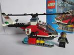 7238 Lego brandweerhelicopter, Fire Helicopter +bouwtekening, Complete set, Ophalen of Verzenden, Zo goed als nieuw