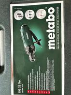 Rechte slijper Metabo DG25 incl assortiment stiften, Minder dan 25 liter, Ophalen of Verzenden, Zo goed als nieuw, Minder dan 200 liter/min