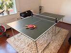 Tafeltennis tafel compleet, Sport en Fitness, Tafeltennis, Ophalen, Gebruikt, Tafel Indoor, Inklapbaar