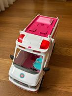 Barbie Ambulance met Pop & Accessoires, Ophalen of Verzenden, Gebruikt, Meisje