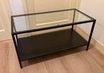 Bijzettafel glas/staal (Vittsjo), Ophalen, 50 tot 100 cm, Rond, 25 tot 50 cm