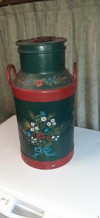 mooie beschilderde melkbus met deksel, Ophalen of Verzenden