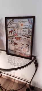 Mooi geborduurd schilderij, Antiek en Kunst, Ophalen of Verzenden
