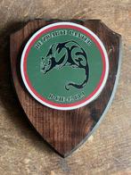 D-Cie 42 BLJ schildje De Zwarte Panter, Ophalen of Verzenden, Landmacht, Nederland, Embleem of Badge