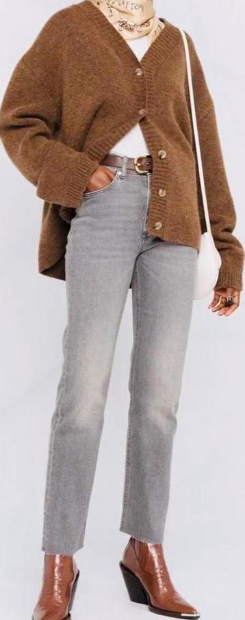 SANDRO JEANS GRIJS, MAAT 36 (NEW €220) ALS NIEUW💖💖💖 beschikbaar voor biedingen