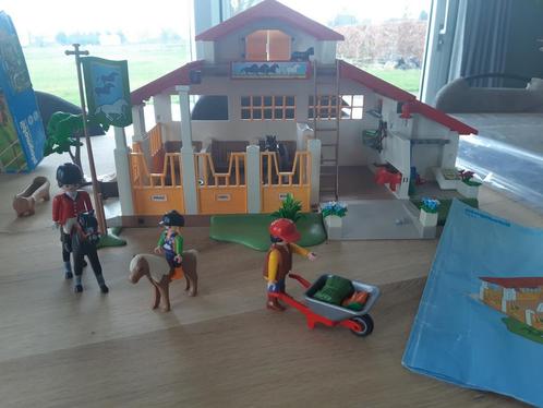 Playmobil manege 4190 + 4185, Kinderen en Baby's, Speelgoed | Playmobil, Ophalen of Verzenden