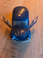 Volkswagen Kever blauw, Hobby en Vrije tijd, Modelauto's | 1:24, Ophalen of Verzenden, Bburago