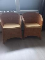 Rotan stoelen, Ophalen, Gebruikt, 50 tot 75 cm, Riet of Rotan