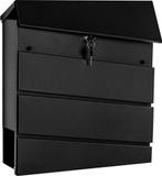 Brievenbus hangend - Zwart - 37 x 37 x 10 cm - Metaal, Staal, Info@wwc-trading.com, Nieuw, WW Company Trading B.V.