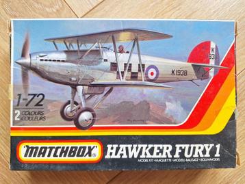 1:72 1/72 Matchbox Hawker Fury 1 beschikbaar voor biedingen