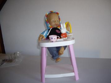 hele mooie baby pop met poppenstoeltje en acc beschikbaar voor biedingen