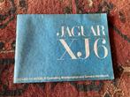 Jaguar XJ6  instructieboekje, Ophalen of Verzenden