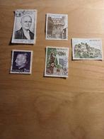 5 postzegels van monaco, Ophalen of Verzenden, Overige landen