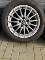Alfa Romeo velgen+Pirelli winterbanden 205/55 R16, Ophalen, Settimo Torinese, Italië, 16 inch, Banden en Velgen