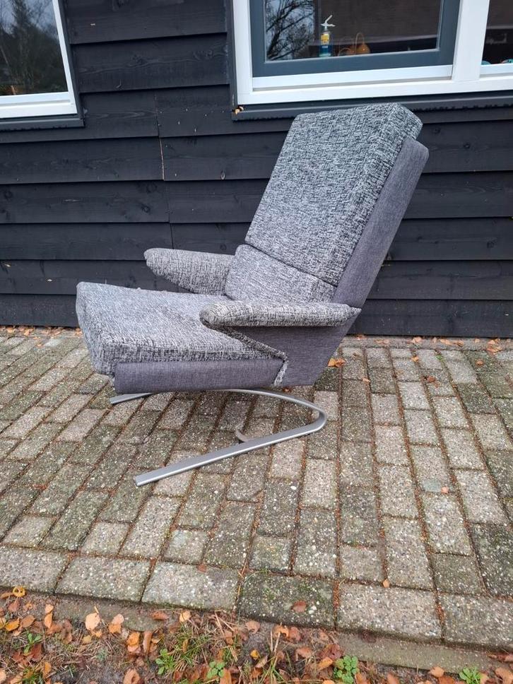 Cor Swing Relaxfauteuil, Huis en Inrichting, Fauteuils, Gebruikt, Metaal, Stof, 75 tot 100 cm, 75 tot 100 cm, Ophalen of Verzenden