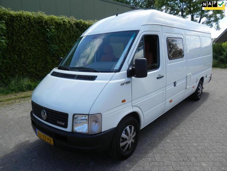 Volkswagen LT 35A 70 KW TDI VERH. DAK Vw ltcamper 2.5 tdi ri, Caravans en Kamperen, Campers, Bedrijf, tot en met 3, Volkswagen