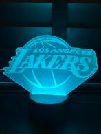 Los Angeles Lakers LED Lamp, Ophalen of Verzenden, Zo goed als nieuw, Basketbal