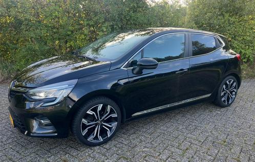 Renault Clio 1.0 TCe Bi-fuel Intens 2020 Zwart, Auto's, Renault, Particulier, Achteruitrijcamera, Airbags, Airconditioning, Alarm
