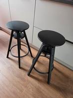 Ikea Dalfred Barkrukken, zwart, 63-74 cm, Huis en Inrichting, 1 kruk, Ophalen, Zo goed als nieuw