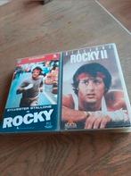 Rocky 1 en 2 op videoband., Vanaf 12 jaar, Ophalen of Verzenden, Gebruikt, Actie en Avontuur