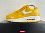 Supreme x Nike Air Max 1 / “Speed Yellow” / Maat 36 t/m 46, Overige kleuren, Nike, Nieuw, Ophalen of Verzenden