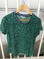 Groene top shirt panterprint merk Garcia maat M, Maat 38/40 (M), Ophalen of Verzenden, Zo goed als nieuw, Korte mouw