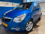 Opel Agila 1.2 16V 2011 AUTOMAAT/AIRCO/DEALER ONDERHOUDEN!, 40 €/maand, 4 cilinders, Blauw, Origineel Nederlands