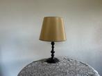 Tafelschemerlamp met TINNEN pootje!, Huis en Inrichting, Lampen | Tafellampen, Ophalen of Verzenden, Zo goed als nieuw, Minder dan 50 cm