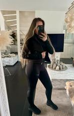 Gewatteerde dames bodywarmer zwart capuchon H&M 36 34 ZGAN!, Ophalen of Verzenden, Zo goed als nieuw, Maat 34 (XS) of kleiner