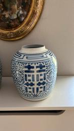 Chinees blauwe grote gember potten, Antiek en Kunst, Ophalen of Verzenden