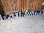 Nieuwe PVC 160mm koppelstukken, Doe-het-zelf en Verbouw, Buizen en Afvoer, Ophalen, Pvc, Overige typen, Zo goed als nieuw