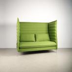 1x Vitra Alcove Plus Sofa – 2-zits Groen | Stof, Huis en Inrichting, Banken | Bankstellen, Niet ingevuld, 150 tot 200 cm, Niet ingevuld