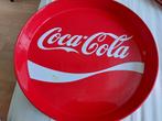 rood Coca-Cola dienblad metaal, gebruikt, Ophalen of Verzenden, Gebruikt, Gebruiksvoorwerp