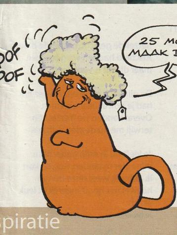 Vintage knipsels 2003 Jan Jans Kinderen rode kater grapjes beschikbaar voor biedingen