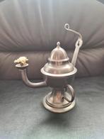 Antieke Tinnen Olielamp, Ophalen of Verzenden