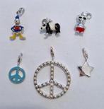 6x THOMAS SABO zilveren (925) bedels/ charms (mogen ook los), Sieraden, Tassen en Uiterlijk, Bedels, Zo goed als nieuw, 4 bedels of meer