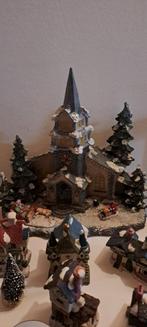Gezellig Kerstdorp, Minder dan 50 cm, Gebruikt, Minder dan 50 cm, Ophalen of Verzenden