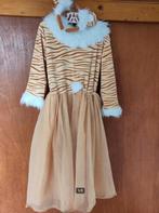 Tijger prinsessenjurk Efteling, Ophalen of Verzenden, Zo goed als nieuw, 134 t/m 140, Meisje