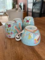 Vier koffie kopjes, Huis en Inrichting, Keuken | Servies, Ophalen of Verzenden, Zo goed als nieuw, Overige stijlen, Kop(pen) en/of Schotel(s)